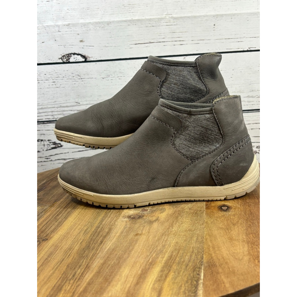 Women's Dansko Grey Beige Ankle Boots Booties US 6.5